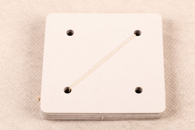 Hovedbilde VEVBRIKKE hvit