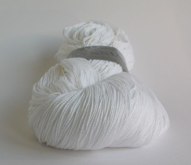 Hovedbilde 12/6 MERCERISERT BOMULL BLEKET