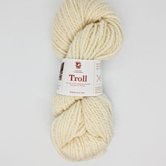 Main Image Troll, ubleket hvit