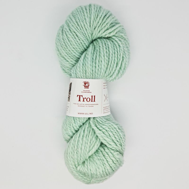 Troll, mintgrønn