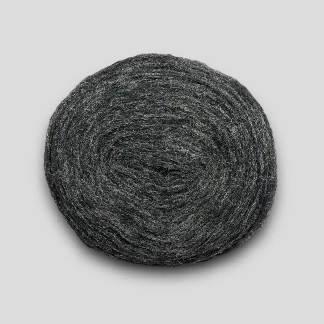 Hovedbilde Uspunnet garn - koksgrå