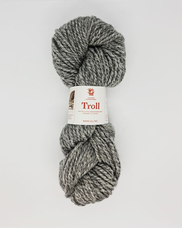 Troll, f. 704 melert mørk grå