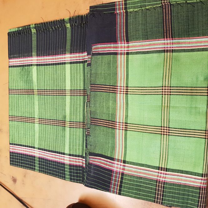 Hovedbilde Dansk Silke/bomull tørkle 