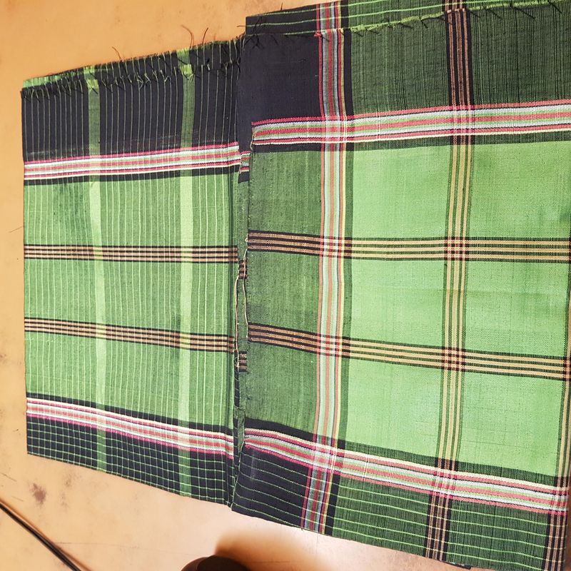 Dansk Silke/bomull tørkle 