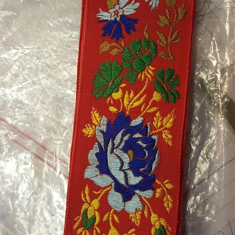 blomstrete bånd 5,5cm