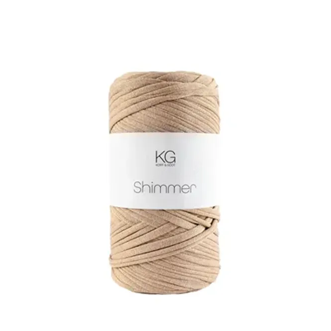 Hovedbilde Shimmergarn 55 Beige/Gull