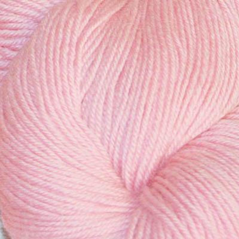 Hjerte superwash 12/4, bleik rosa, utgående farge